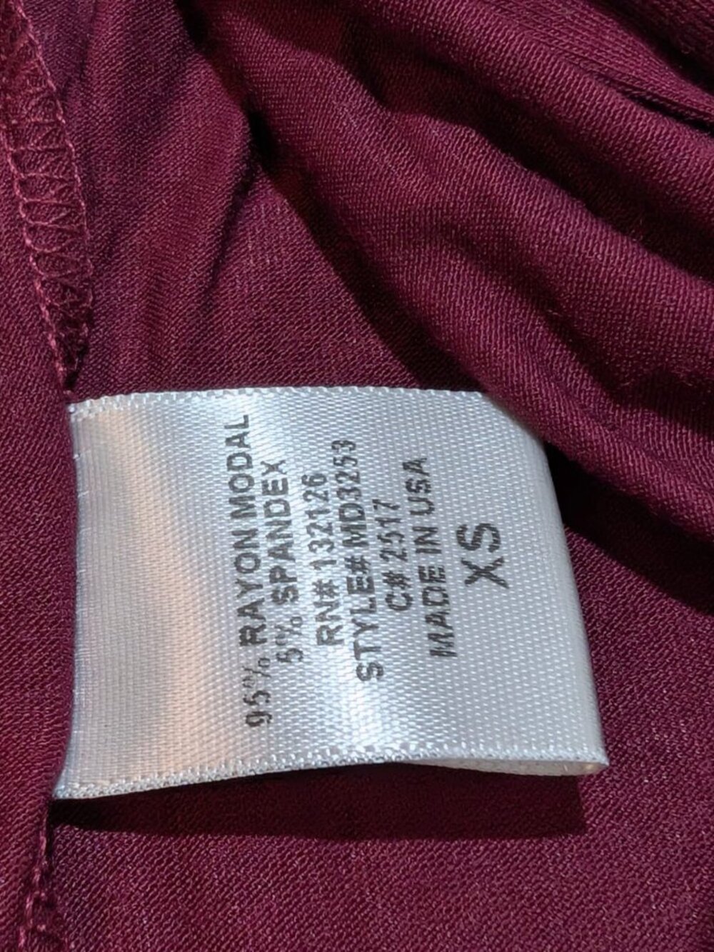 Curvy Jean Burgundy Longline Cardigan XS - Picture 4 of 7